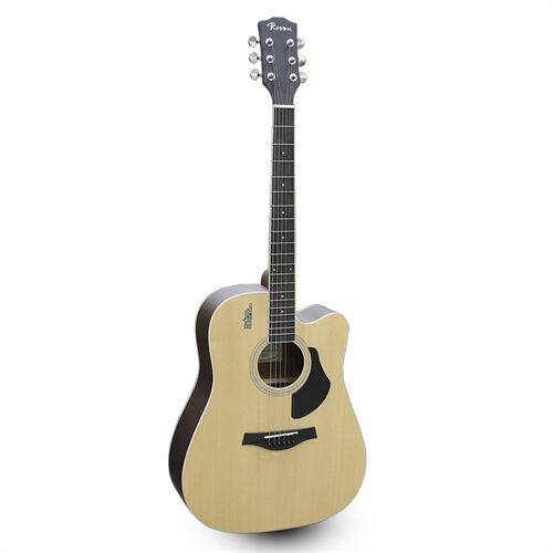 Combo đàn guitar Acoustic Rosen G13 Vàng Tích Hợp PickUp Rosen Chính Hãng